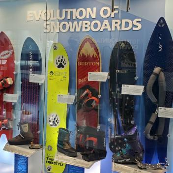 Evolution of Snowboards Alf Engen Ski Museum