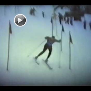 Embedded thumbnail for Alan Engen Competes in slalom at Squaw Valley North American Championships in 1959