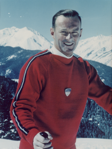 Harry Baxter’s Sugarloaf Ski School Director’s portrait – 1967.