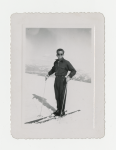 Dick Mitchell at Snowbasin – 1947