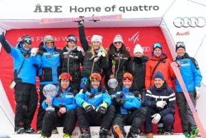 Luke Bodensteiner with US Ski Team 2018