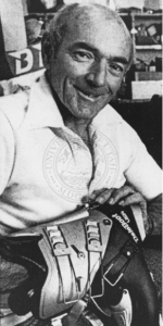 Mel Dalebout is the holder of 14 patents. He revolutionized boot making by encasing customized, foam-fitted liners in shells, first made of magnesium and later of plastic. Circa 1980s