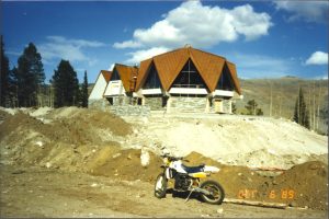 Mid-mountain restaurant (Roundhouse) in the early 1980s.