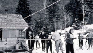 Ray Stewart, Timp Haven Rope Tow, 1944.