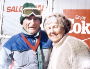Ray and Ava Stewart, circa 1985.