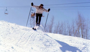 Dr. Robert Smith on the slopes.